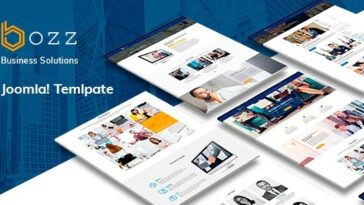 Bozz Nulled Corporate and Business Responsive Joomla Template Free Download