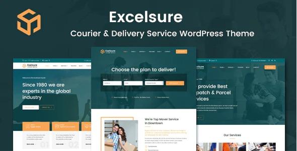 Excelsure Nulled Courier Delivery WordPress Theme Free Download