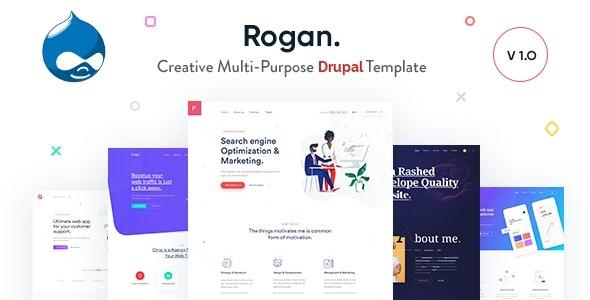 Rogan Nulled Creative Multipurpose WordPress Theme for Agency, Saas, Portfolio Free Download
