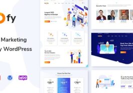 Seofy Nulled Digital & Marketing WordPress Theme Free Download