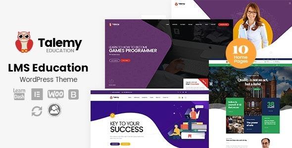 Talemy Nulled LMS Education WordPress Theme Free Download