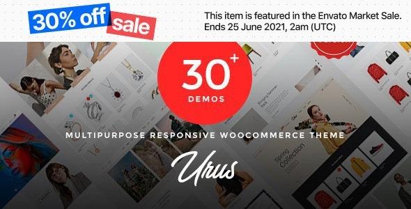Urus Nulled Multipurpose Responsive WooCommerce Theme Free Download