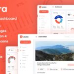 Acara Nulled Ticketing Admin Dashboard Bootstrap HTML Template Free Download