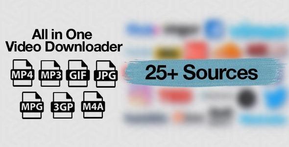 All in One Video Downloader Script Nulled Free Download