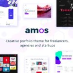 Amos Nulled Creative WordPress Theme for Agencies Free Download