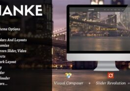 Ananke Nulled One Page Parallax WordPress Theme Free Download