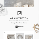 Arkhitekton Nulled Modern Architecture and Interior Design WordPress Theme Free Download