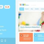 Babysitter Nulled Responsive HTML Template Free Download