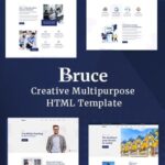 Bruce Nulled Creative Multipurpose HTML Template Free Download
