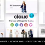 Claue Nulled Clean, Minimal Magento 2 and 1 Theme Free Download