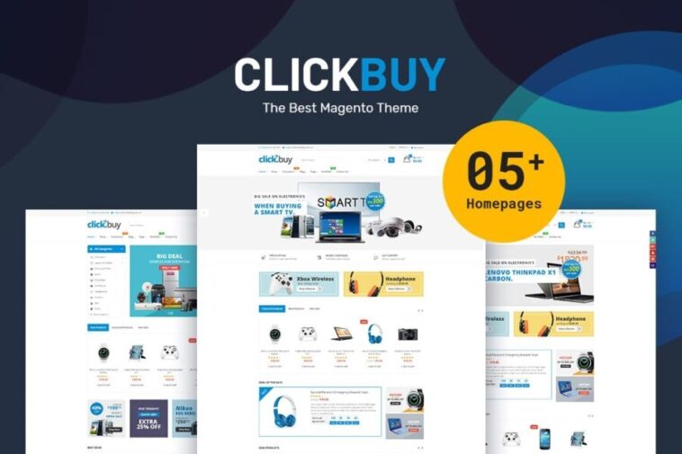 ClickBuy Nulled Magento2 Responsive Digital Theme Free Download