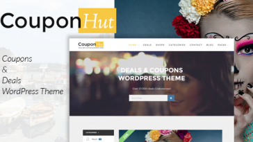 CouponHut Nulle Coupons and Deals WordPress Theme Free Download
