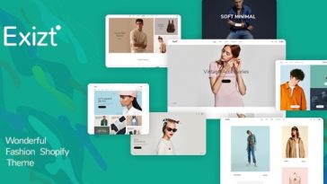Exist Nulled Drag & Drop Responsive Shopify Theme Free Download