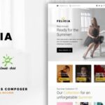Felicia Nulled E-commerce Responsive Email for Fashion & Accessories with Online Builder Free Download