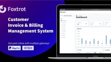 Foxtrot (SaaS) Nulled Customer, Invoice and Expense Management System Free Download