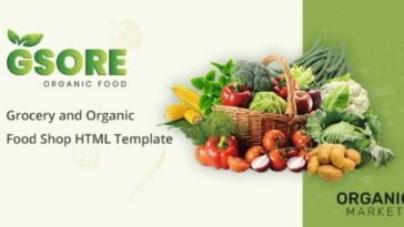 Gsore Nulled Grocery and Organic Food Shop Shopify Theme Free Download