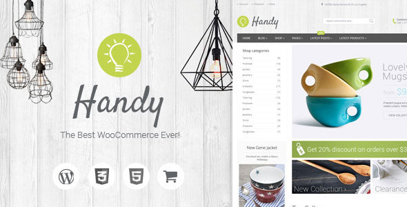Handy - Handmade Items Marketplace Theme Nulled