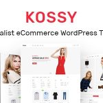 Kossy Nulled Minimalist eCommerce WordPress Theme Free Download