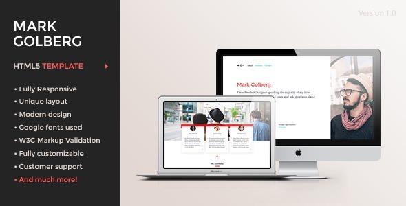 MG Nulled Freelance Portfolio & Resume One Page HTML5 Template Free Download