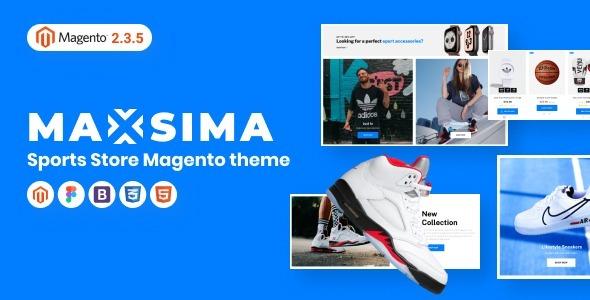 Maxsima Nulled Sports eCommerce Magento 2 Theme Free Download