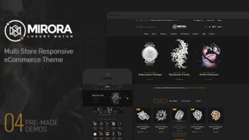 Mirora Nulled Watch & Luxury Store PrestaShop Theme Free Download
