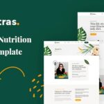 Nutras Nulled Fitness & Nutrition Bootstrap 5 Template Free Download