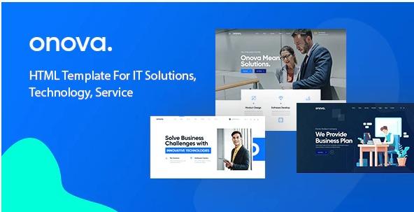 Onova Nulled Technology IT Solutions & Services HTML5 Template Free Download