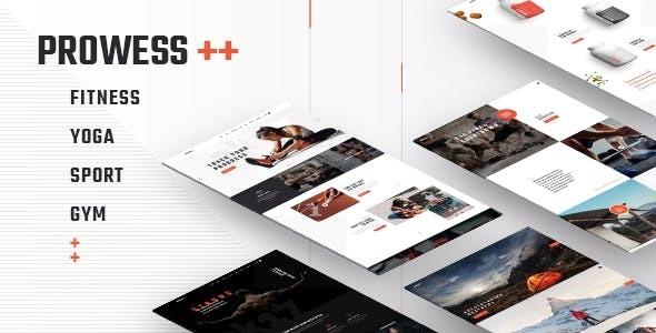 Prowess Nulled Fitness and Gym WordPress Theme Free Download