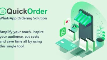 QuickOrder Nulled WhatsApp Ordering Addon Free Download