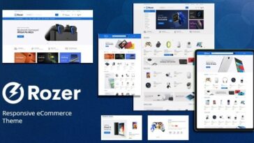 Rozer Nulled Digital Responsive Prestashop Theme Free Download