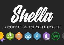 Shella Nulled Multipurpose Shopify Theme. Fast, Clean, and Flexible Free Download