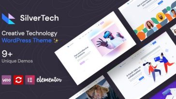 Silvertech Theme Nulled Creative WordPress Theme Free Download
