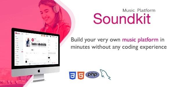 Soundkit Nulled Social Music Sharing Platform Free Download