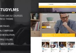 Studylms - Education LMS & Courses WordPress Theme Nulled