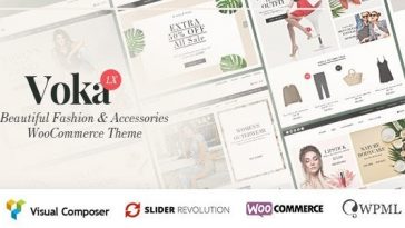 Voka Nulled Fashion-Cosmetic Accessories WooCommerce Theme