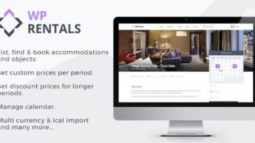 WP Rentals Theme Nulled Booking Accommodation WordPress Theme Download