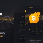 Woox Crypto Nulled ICO,Coins and Cryptocurrency HTML Website Template Free Download
