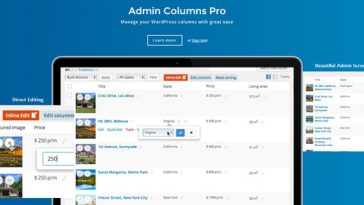 Admin Columns Pro Nulled Free Download