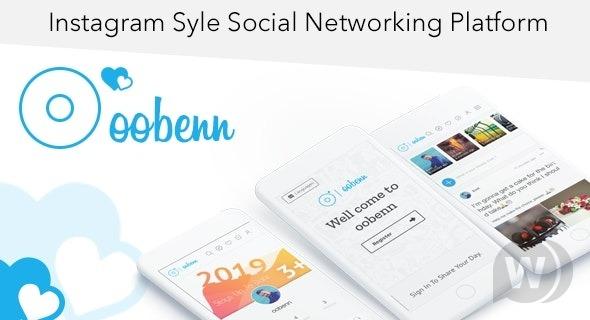 oobenn Nulled Ultimate Instagram Style PHP Social Networking Platform Free Download