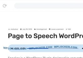 Speaker Nulled Page to Speech Free Download