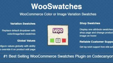 WooSwatches Nulled Woocommerce Color or Image Variation Swatches Free Download