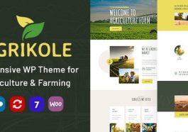 Agrikole WordPress Theme Nulled Free Download