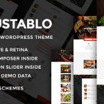Gustablo Theme Nulled - Restaurant & Cafe Responsive Theme Free Download