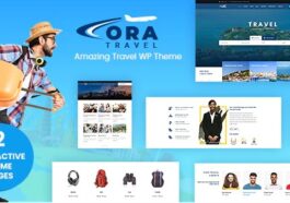 Ora Travel Booking Nulled WordPress theme Free Download