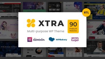 XTRA Theme Nulled - Multipurpose WordPress Theme + RTL Free Download