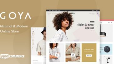 Goya Theme Nulled - Modern WooCommerce Theme Free Download