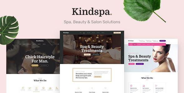 Kindspa v1.0 – Spa and Beauty Salon HTML5 Template