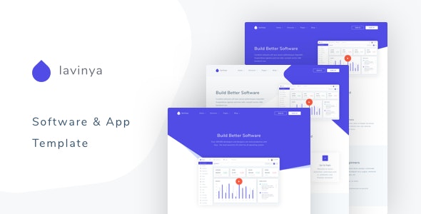 Lavinya v1.0 – Software and App Template