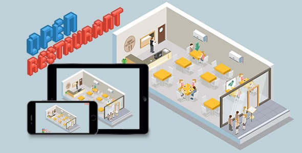 Open Restaurant – HTML5 Game