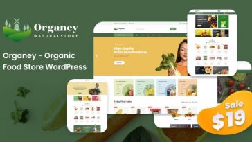 Organey Theme Nulled Organic Food WooCommerce WordPress Theme Free Download